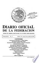 Diario oficial de la federación