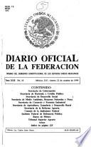 Diario oficial de la federación