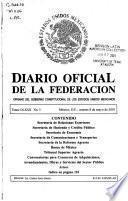 Diario oficial de la federación