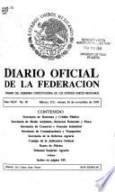 Diario oficial de la federación