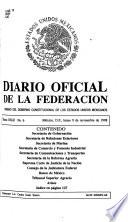 Diario oficial de la federación