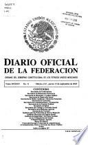 Diario oficial de la federación