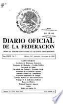 Diario oficial de la federación