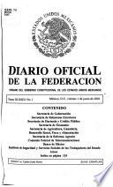 Diario oficial de la federación