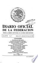 Diario oficial de la federación