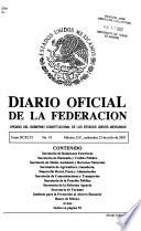 Diario oficial de la federación