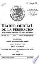Diario oficial de la federación