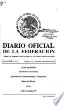 Diario oficial de la federación