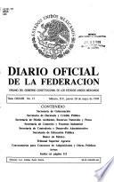 Diario oficial de la federación