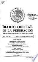 Diario oficial de la federación
