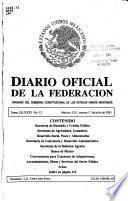 Diario oficial de la federación