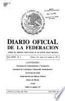 Diario oficial de la federación