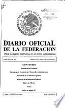 Diario oficial de la federación