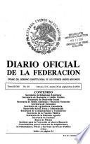 Diario oficial de la federación