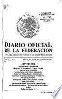 Diario oficial de la federación