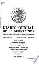 Diario oficial de la federación