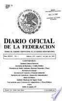 Diario oficial de la federación