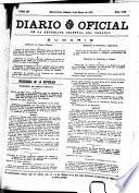 Diario oficial de la republica oriental del Uruguay