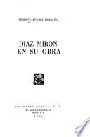Díaz Mirón en su obra