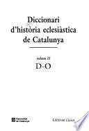 Diccionari d'història eclesiàstica de Catalunya