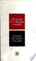 Libro Diccionari de l'Institut d'Estudis Catalans - DIEC