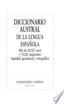 Diccionario Austral de la lengua española