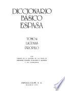Diccionario básico Espasa: Lagunas-Propilo