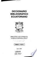 Diccionario bibliográfico ecuatoriano