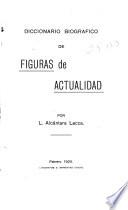 Diccionario biográfico de figuras de actualidad