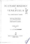 Diccionario biográfico de Venezuela