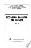 Diccionario biográfico del Ecuador