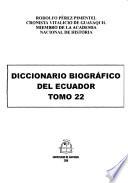 Diccionario biográfico del Ecuador