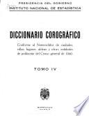 Diccionario corográfico