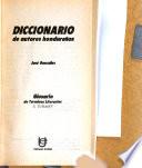 Diccionario de autores hondureños