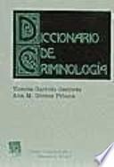 Diccionario de criminología