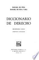Diccionario de derecho