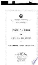 Diccionario de historia, geografía y biografía sonorenses