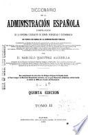 Diccionario de la administración española