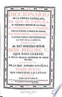 Diccionario de la lengua castellana ... compuesto por la real academia espanola