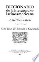 Diccionario de la literatura latinoamericana