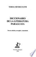 Diccionario de la literatura paraguaya