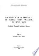 Diccionario de los pueblos de la Provincia de Toledo hasta finalizar el siglo xviii: Talavera de la Reina