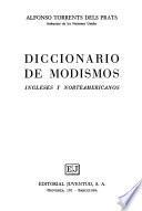Diccionario de modismos ingleses y norteamericanos