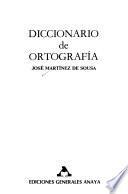 Diccionario de ortografía