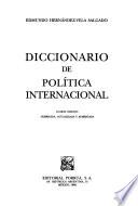 Diccionario de política internacional
