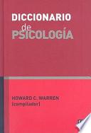 Diccionario de psicología