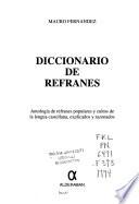 Diccionario de refranes