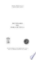 Diccionario del habla de Yecla