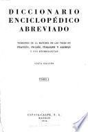 Diccionario enciclopédico abreviado