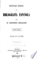 Diccionario general de bibliografia española